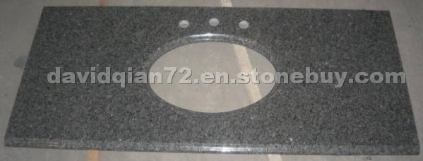 G654 granite vanity top, dark  vanities