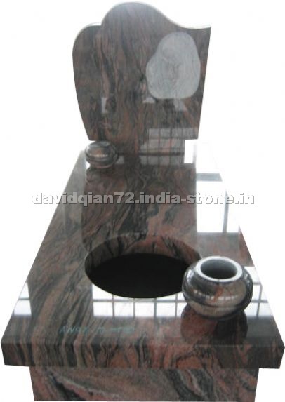 red multicolour granite monument red multicolour granite monument