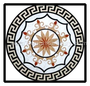 Water jet medallions Water jet medallions