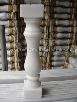 White Marble Balustrade