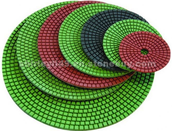 Flexible polishing pads