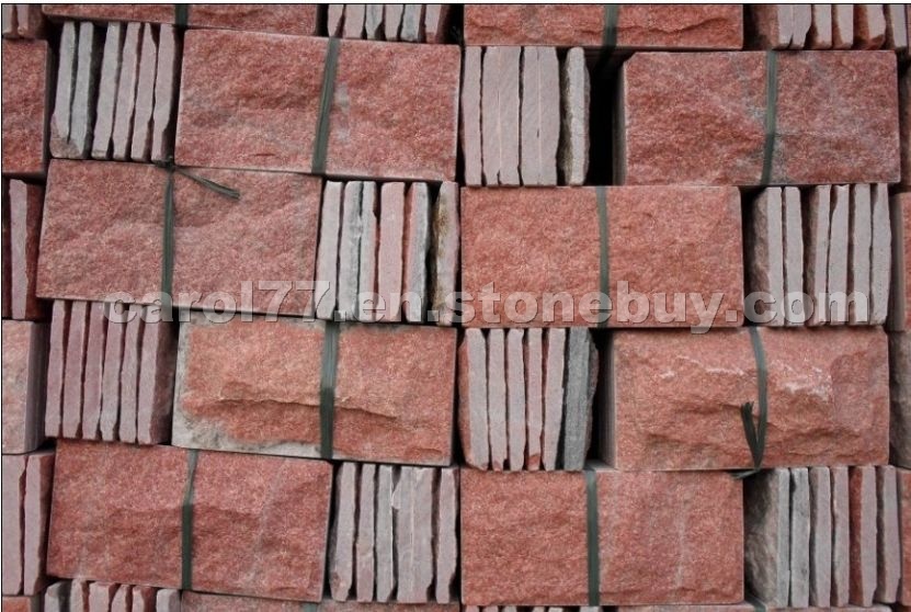 Red Quartzite Mushroom Stone