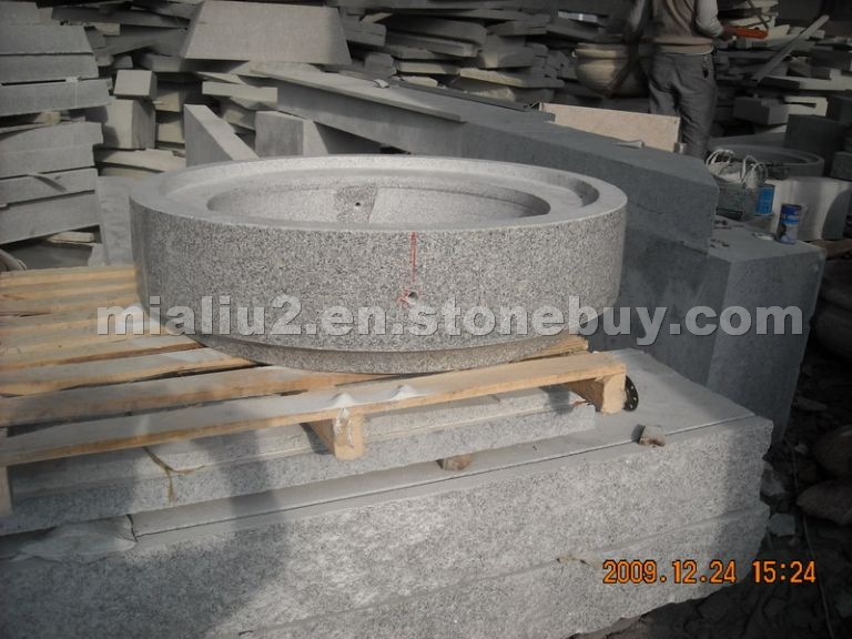 Flowerpot grey granite Flowerpot grey granite