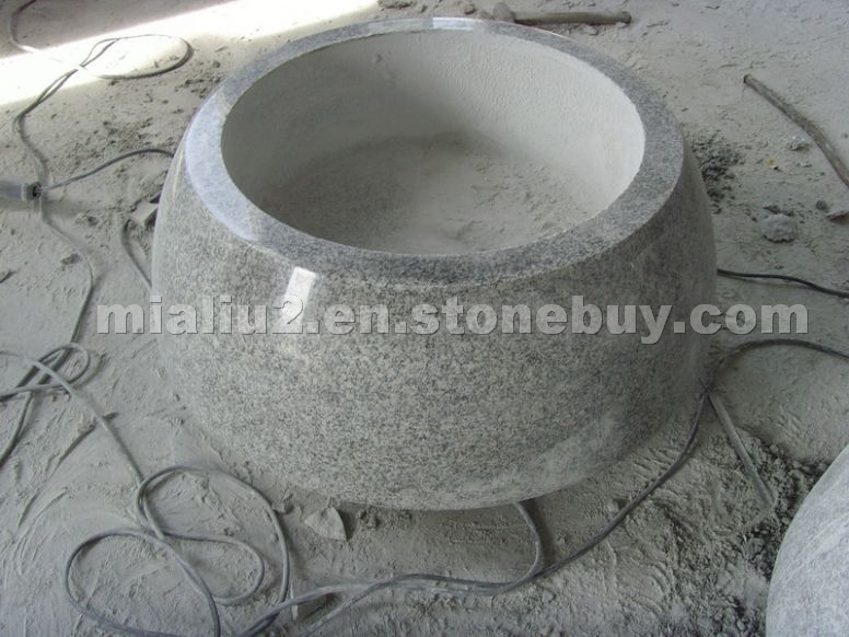 Granite Flowerpot Granite Flowerpot