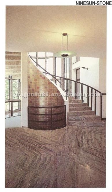Stone stairs, stair step, granite stair
