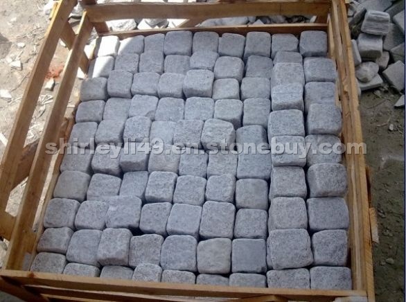 Grey Granite Cobble Stone Paving Grey Granite Cobble Stone Paving