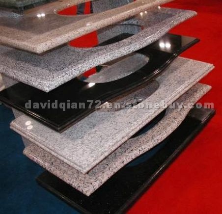 grey granite vanity top