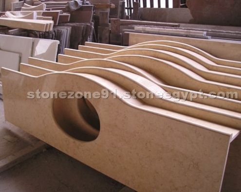 Golden Sun Yellow Vanity top