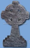 granite cross headstone, gravestone granite cross headstone, gravestone