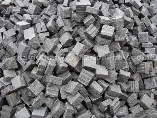 natural split g654 granite paving stone