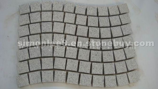 Granite cobblestone net paving stone YFX-BP-128 Granite cobblestone net paving stone YFX-BP-128