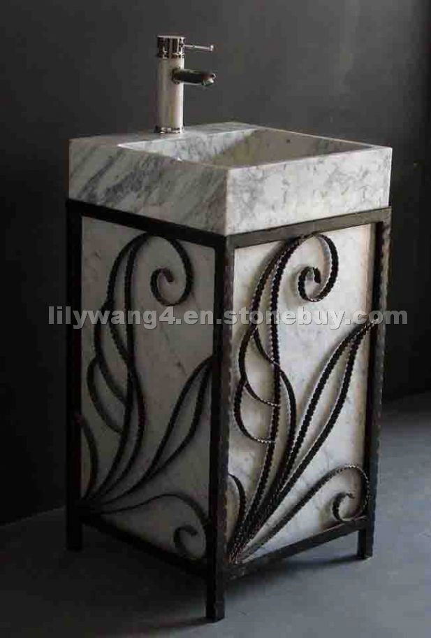 Marble Pedestal Sink