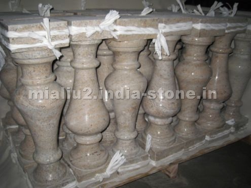 Baluster in Gold Granite Baluster in Gold Granite