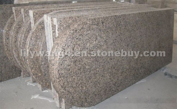Antico-brown granite countertop