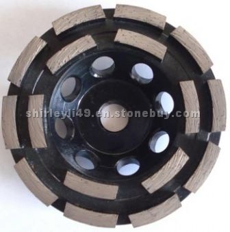 Cup wheel pad