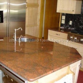 Red Granite countertops
