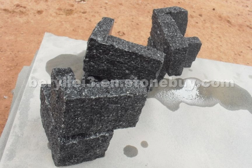Granite corner for columns, walls