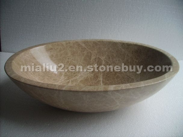 Light Emperador Sink