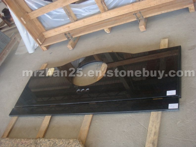China black granite vanitytops China black granite vanitytops