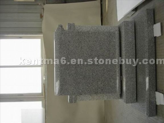 Grey Granite Gravestone, Headstone