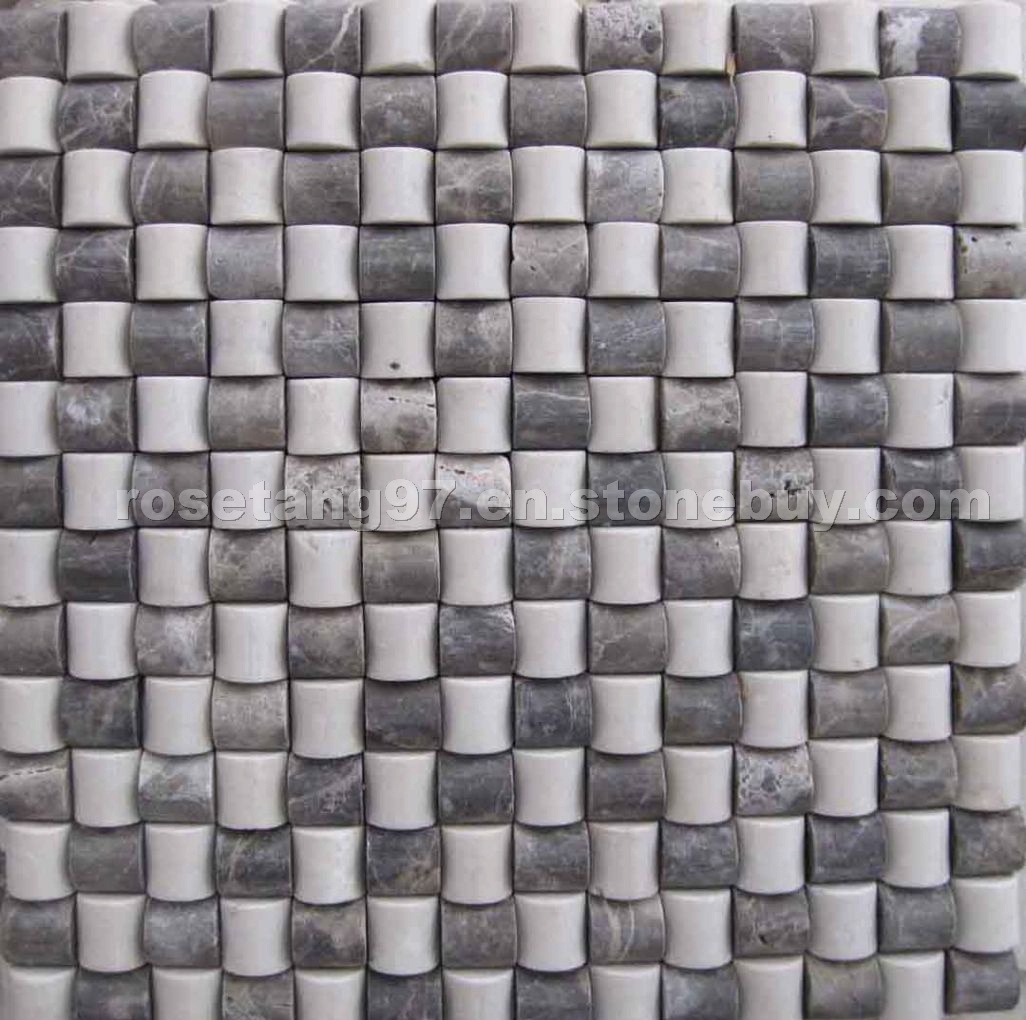 Marble mosaic tile-WY-7023-A Marble mosaic tile-WY-7023-A