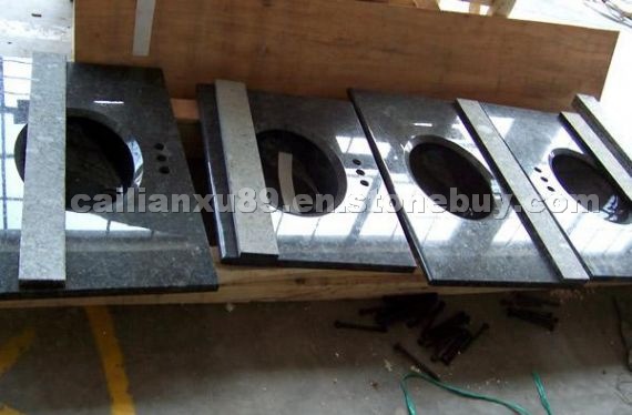Blue Pearl Granite Vanity Top