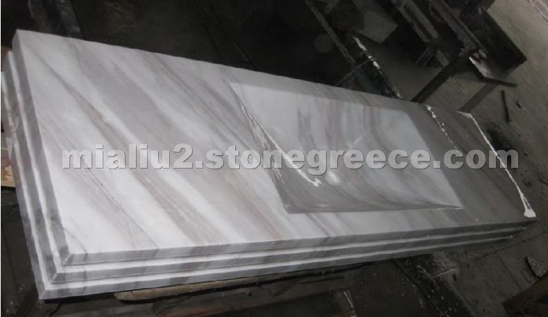 Volakas White Marble Basin