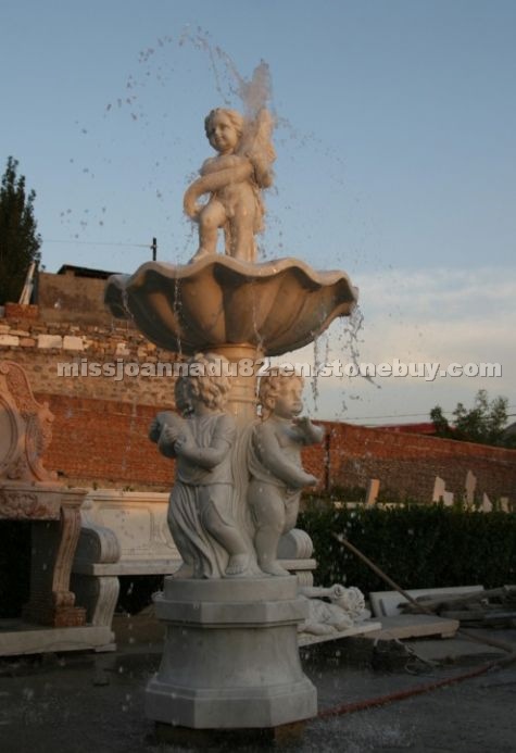 White Marble Fountain 029 White Marble Fountain 029