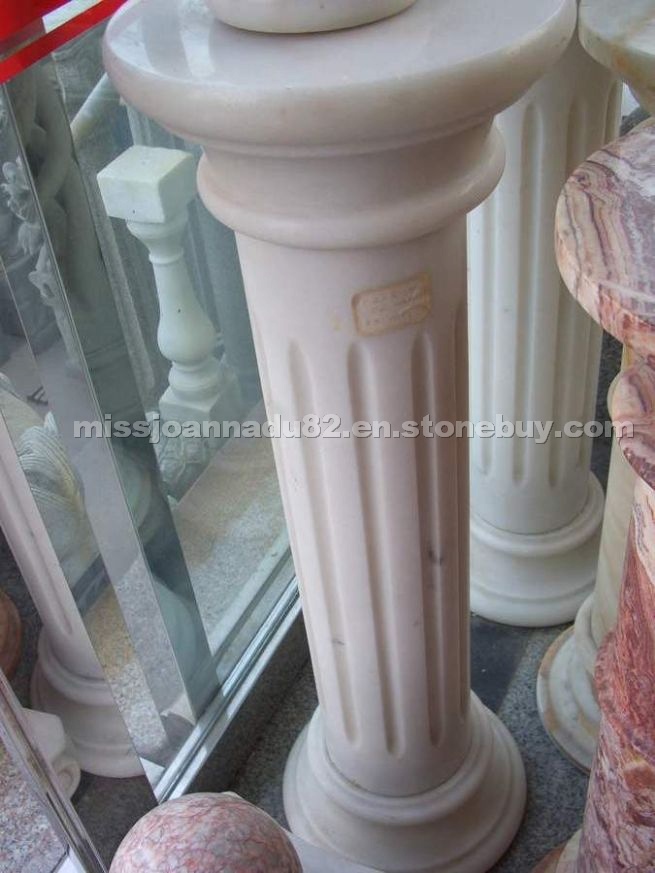 White Marble Pillar