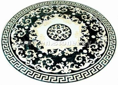 Marble Waterjet Medallion Marble Waterjet Medallion