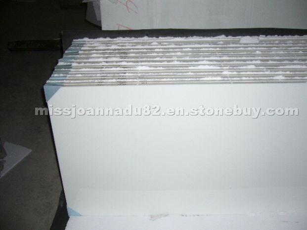 White marble wall cladding White marble wall cladding