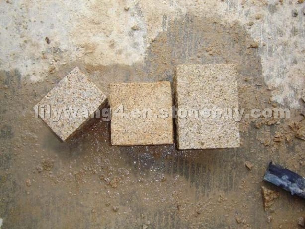Granite cube stone, cubic stone Granite cube stone, cubic stone