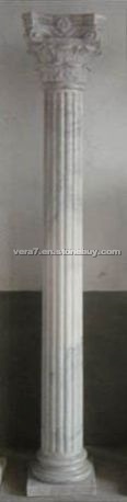White Marble Roma Column White Marble Roma Column