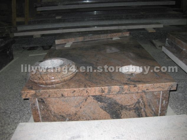 China Juparana Tombstone China Juparana Tombstone