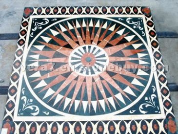 square marble water jet,medallions