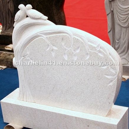 White Marble Tombstone White Marble Tombstone
