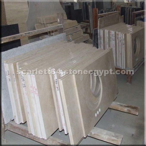 Galala Beige Marble Vanity Top Galala Beige Marble Vanity Top