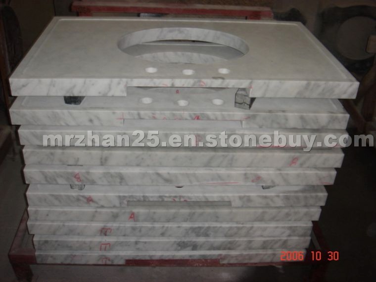 Prefab marble vanity tops