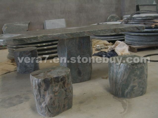 Stone Bench and Table Stone Bench and Table