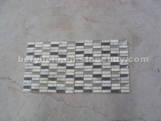 Marble / glass Mix Mosaic 5