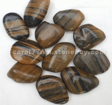 Wood Grain Pebble Stone
