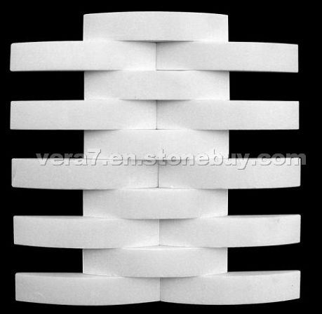 White jade mosaic white mosaic