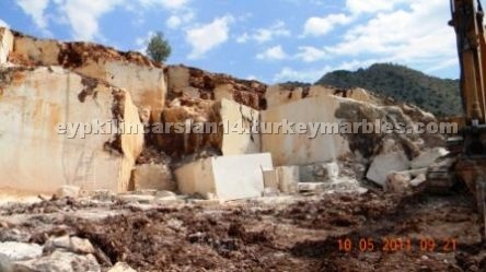 Beige Marble Quarry