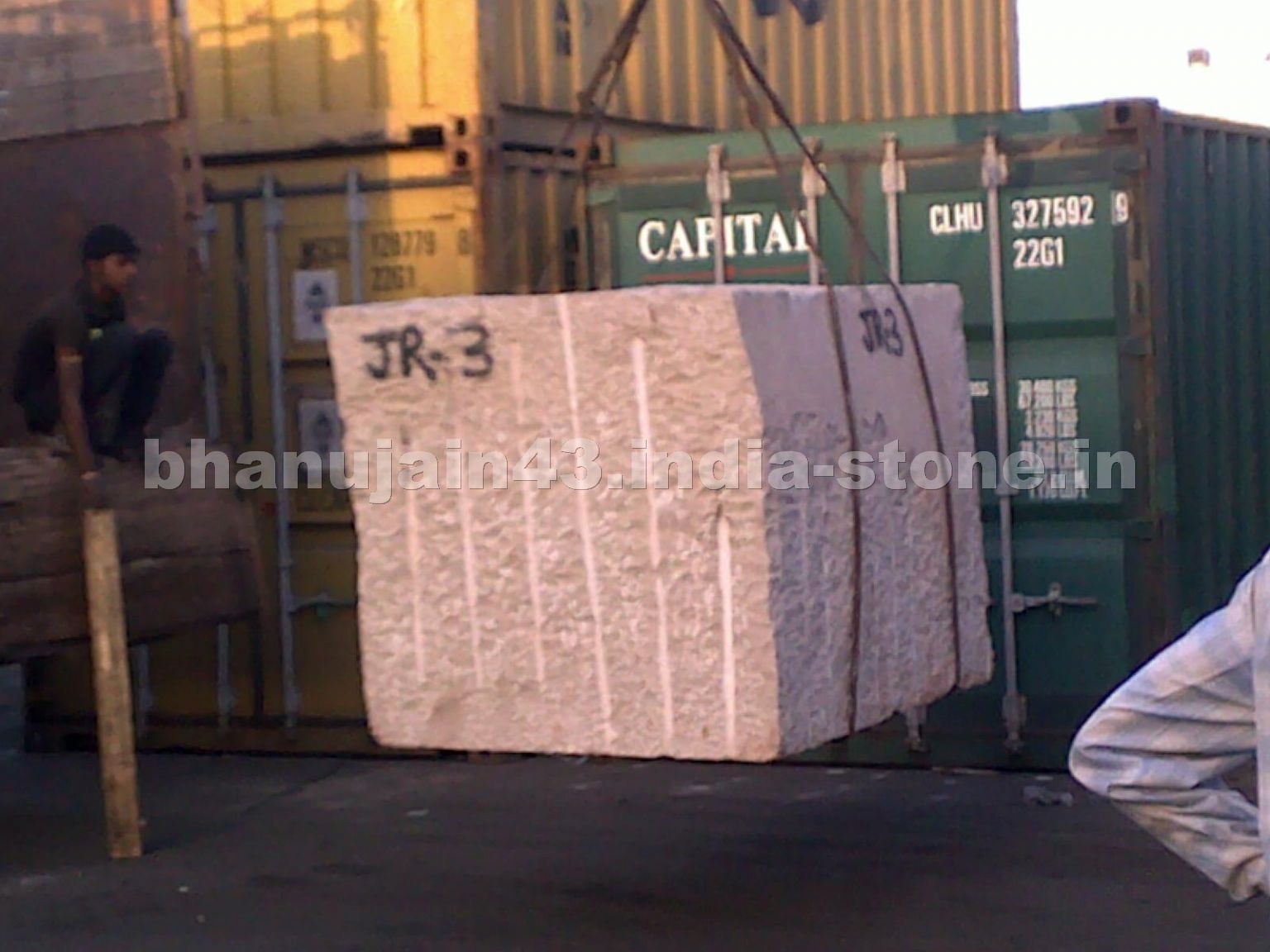 Beige Sandstone Blocks