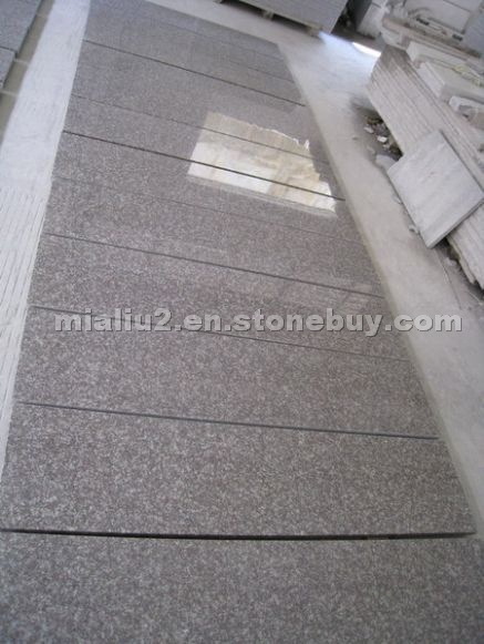 G664 Granite step and riser G664 Granite step and riser