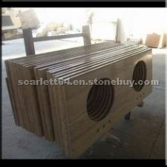 Beige Travertine Vanity Top Beige Travertine Vanity Top