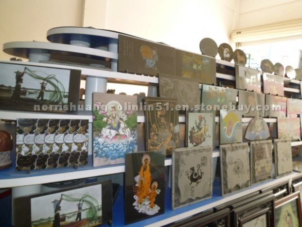 Black granite (stone carving)