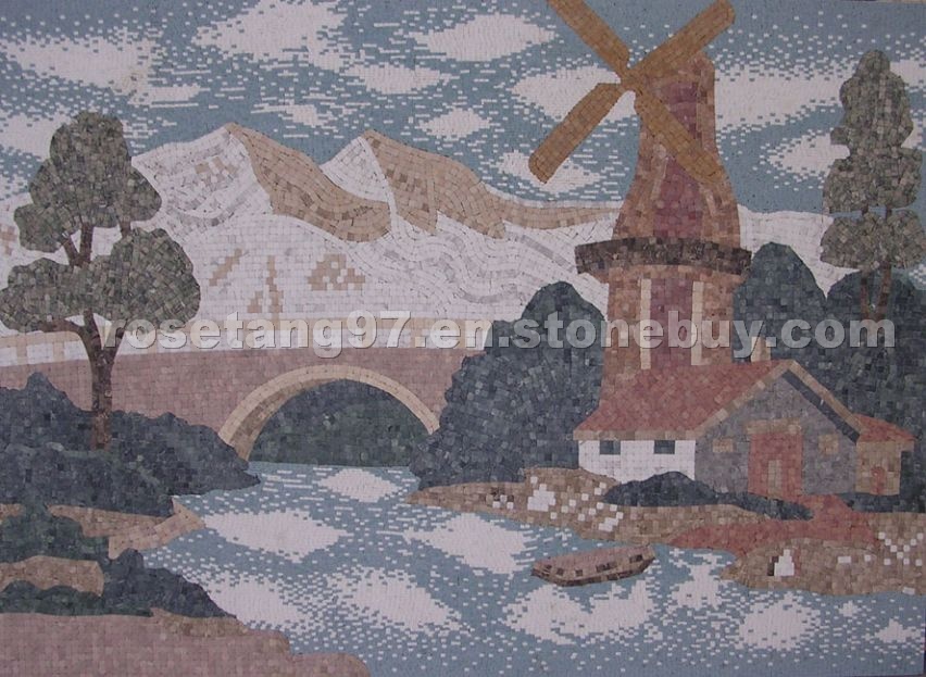 WA-007 stone art medallion WA-007 stone art medallion