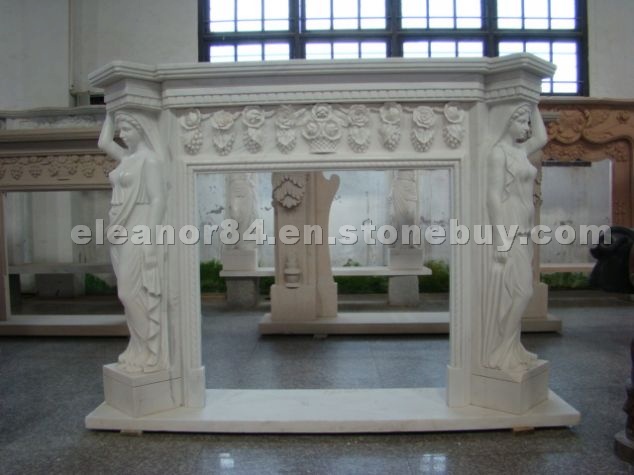 Fireplace, Carved Fireplace