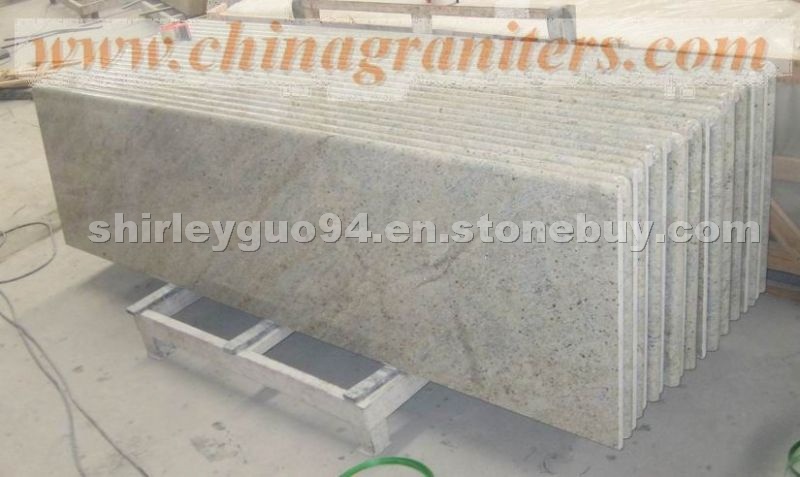 Kashmire White granite prefabricated countertop